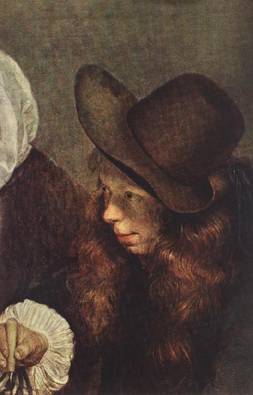 TERBORCH, Gerard The Glass of Lemonade (detail) t Germany oil painting art